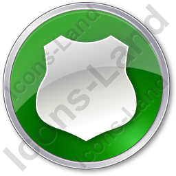 Police Badge Circle Green Icon, Pngico Icons 256x256 Police Badge Circle Green Icon, Pngico Icons