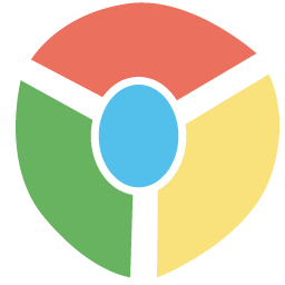 256x256 Chrome Icon Simple Cute Iconset Tatiana Kawkaw