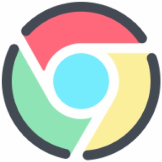 320x320 Social Media Icons Clipart Chrome