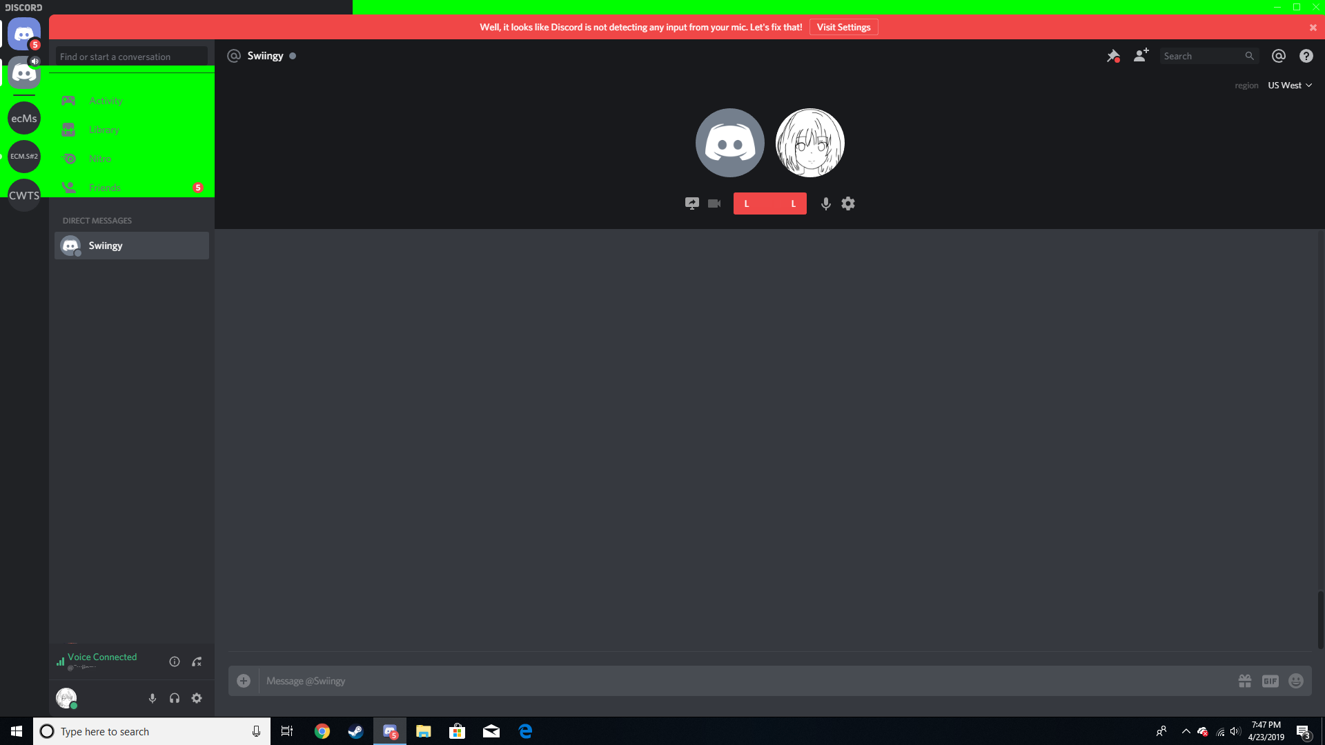 1920x1080 Help Discord Graphical Glitch Discord