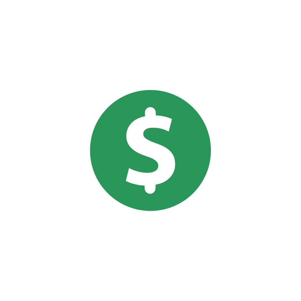 1042x1042 Dollar Sign Icon