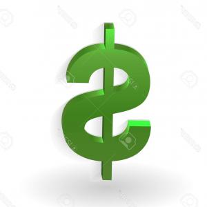 300x300 Dollar Sign Green Icon Ribbon Vector Hoodamathrun