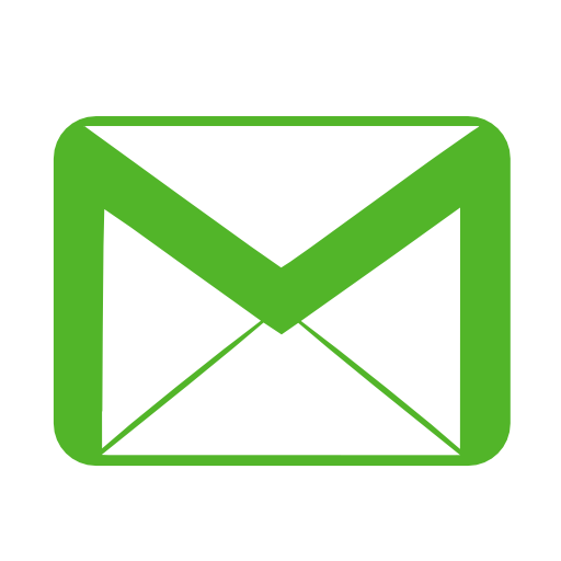 512x512 Email, Green Icon