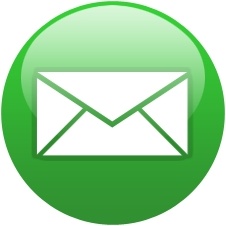 226x226 Green Email Icon