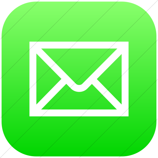 512x512 Iconsetc Flat Rounded Square White On Ios Neon Green Gradient