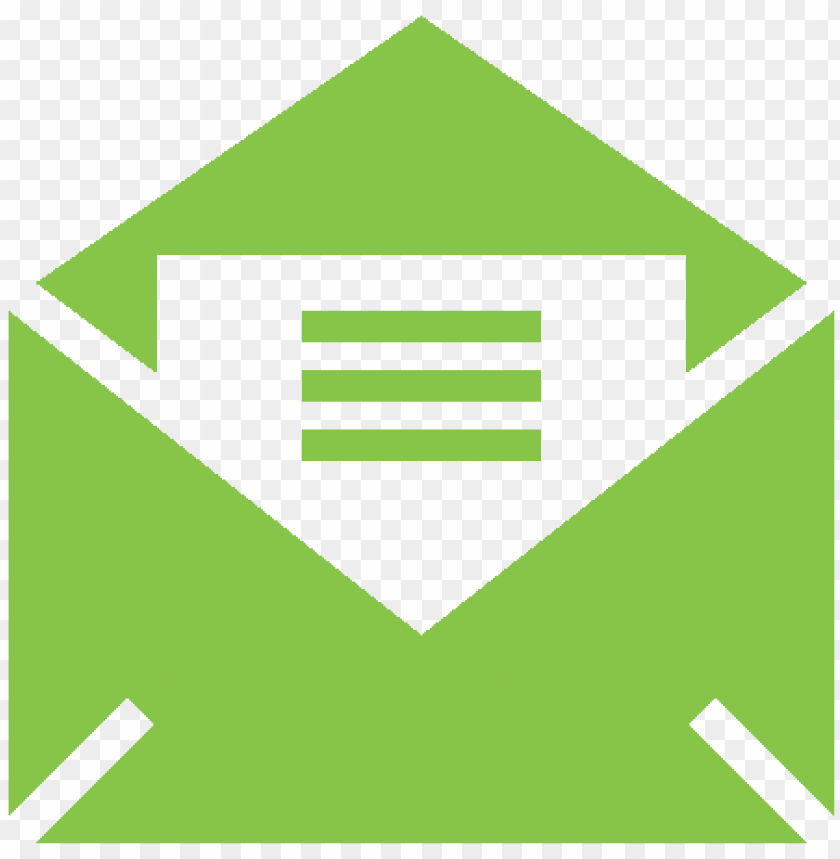 840x859 Icon Email Mail Green