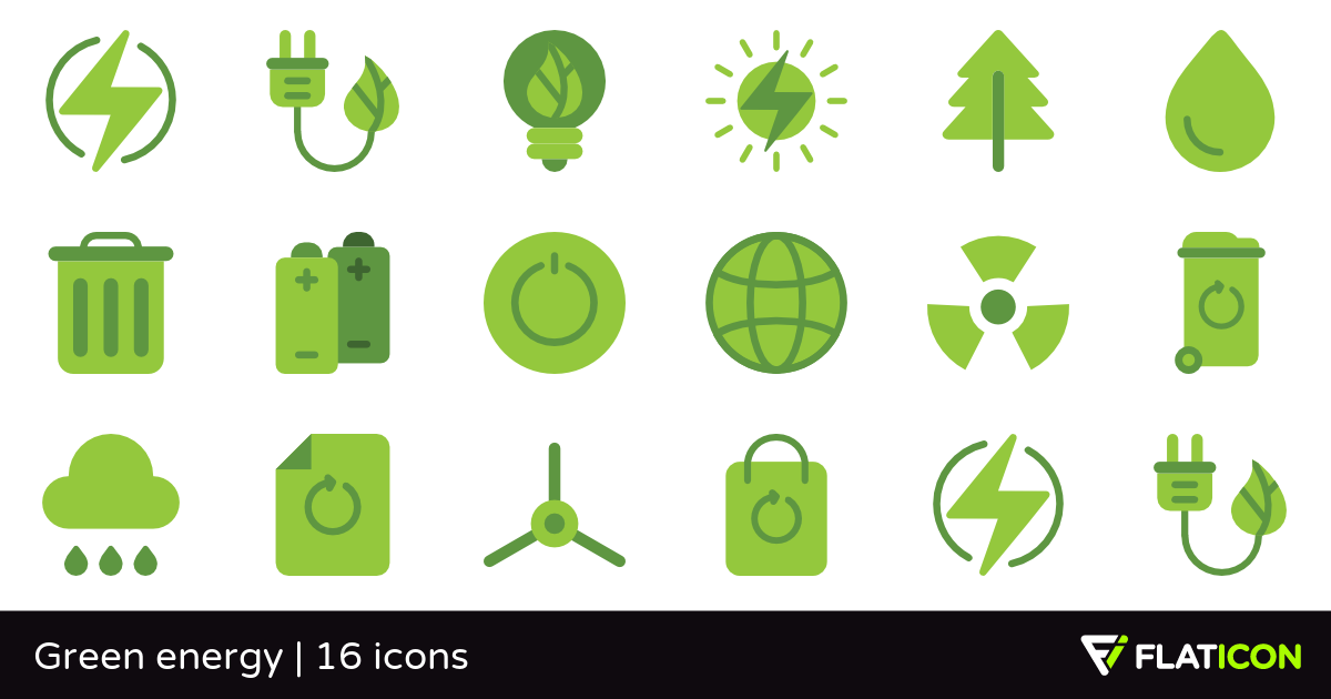 1200x630 Green Energy Free Icons