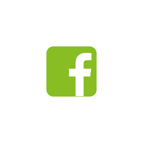 Green Facebook Logo 500x500 Green Facebook Logo