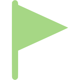 256x256 Guacamole Green Filled Flag Icon