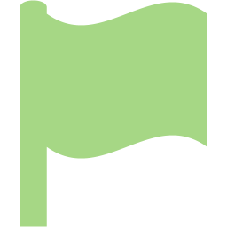 256x256 Guacamole Green Flag Icon