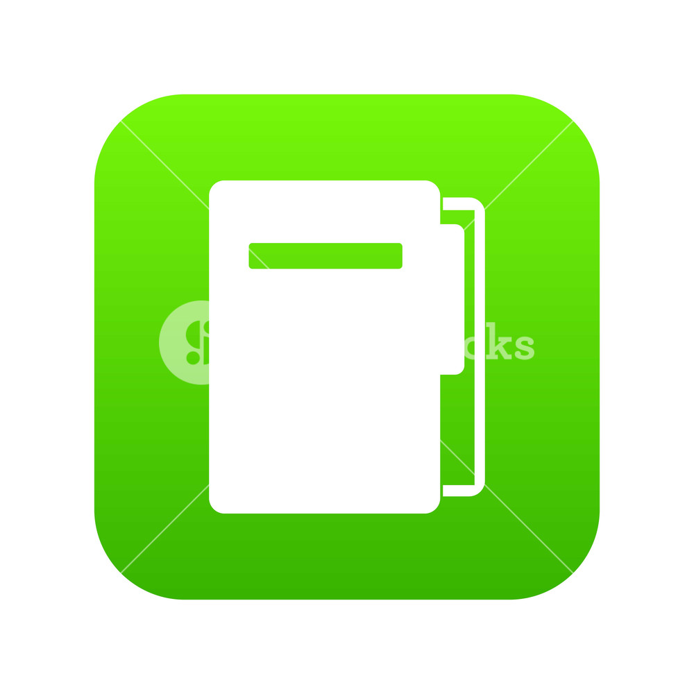 Folder Icon Digital Green For Any Design Isolated On White 1000x1000 Folder Icon Digital Green For Any Design Isolated On White