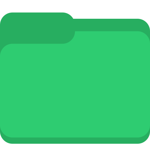 Green Folder Icon Windows