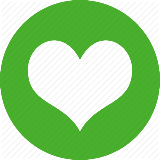 512x512 Circle, Dating, Favorite, Green, Heart, Like, Love Icon