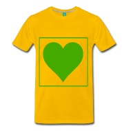 190x190 Shop Green Heart T Shirts Online Spreadshirt