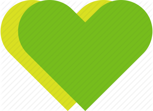 512x374 Green, Heart, Love, Nature Icon