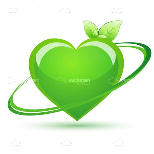 500x500 Green Heart