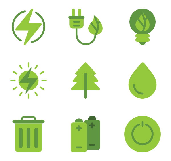 600x564 Green Icons