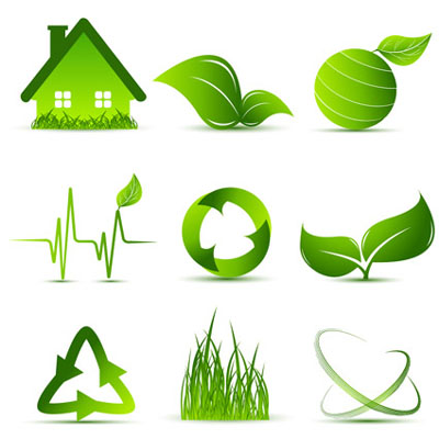 400x400 Green Icon Series Vector Material