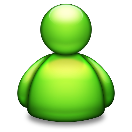 512x512 Live Messenger Green Icon Free Search Download As Png