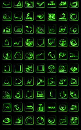 320x512 Neon Green