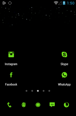 264x400 Tiny Green Android Icon Pack
