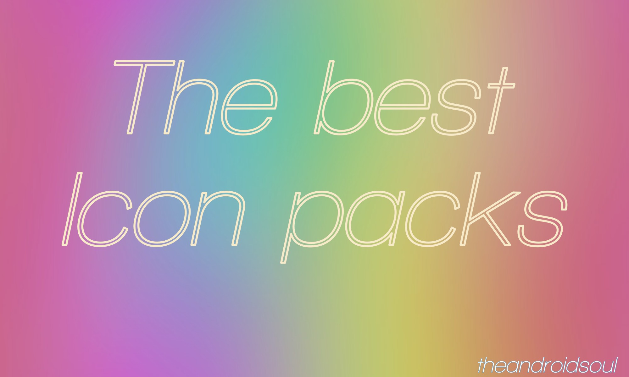 2000x1200 Best Icon Packs Round, Square, Minimal, Transparent, Light