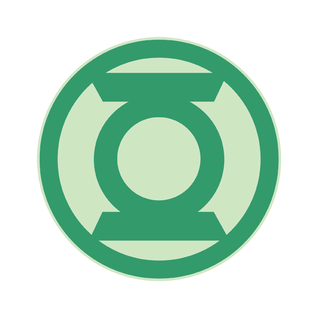 648x648 Green Lantern Green Symbol Men's Ringer T Shirt Products