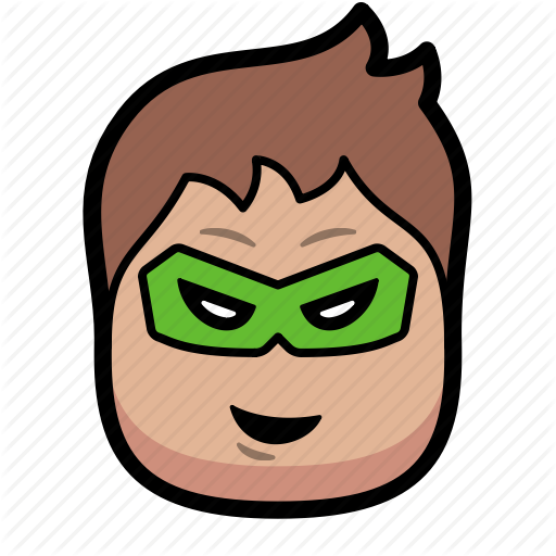 512x512 Cartoon, Green, Hero, Lantern, Superhero Icon