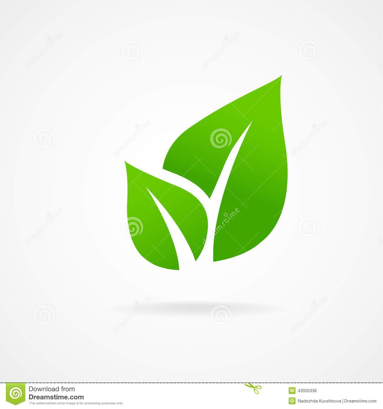 Green Leaf Icon