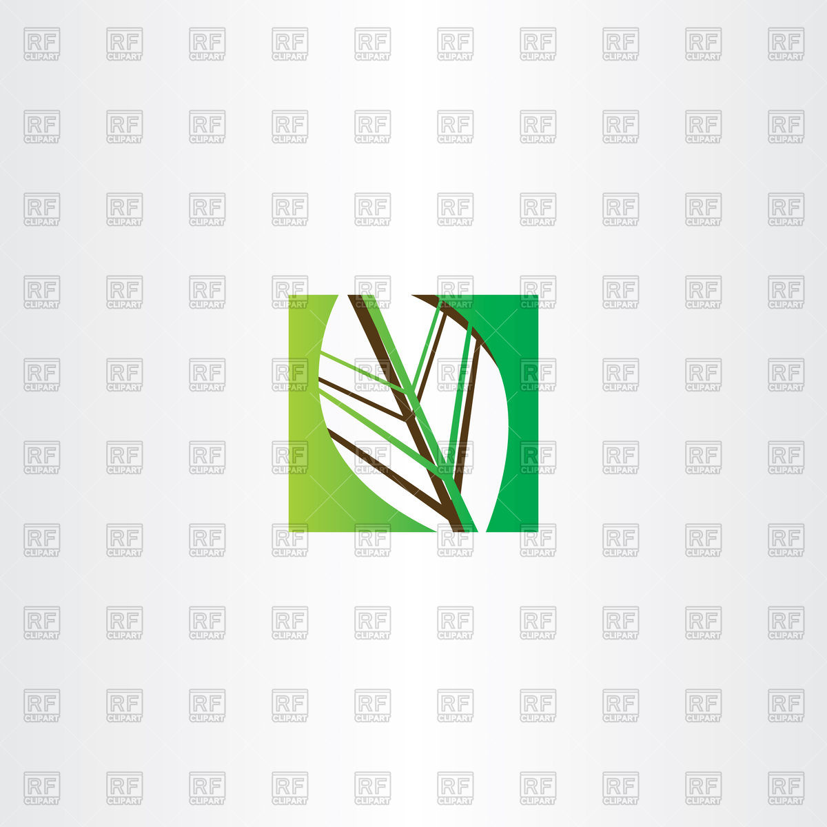 1200x1200 Green Leaf Icon Vector Image Of Signs, Symbols, Maps Blaskorizov