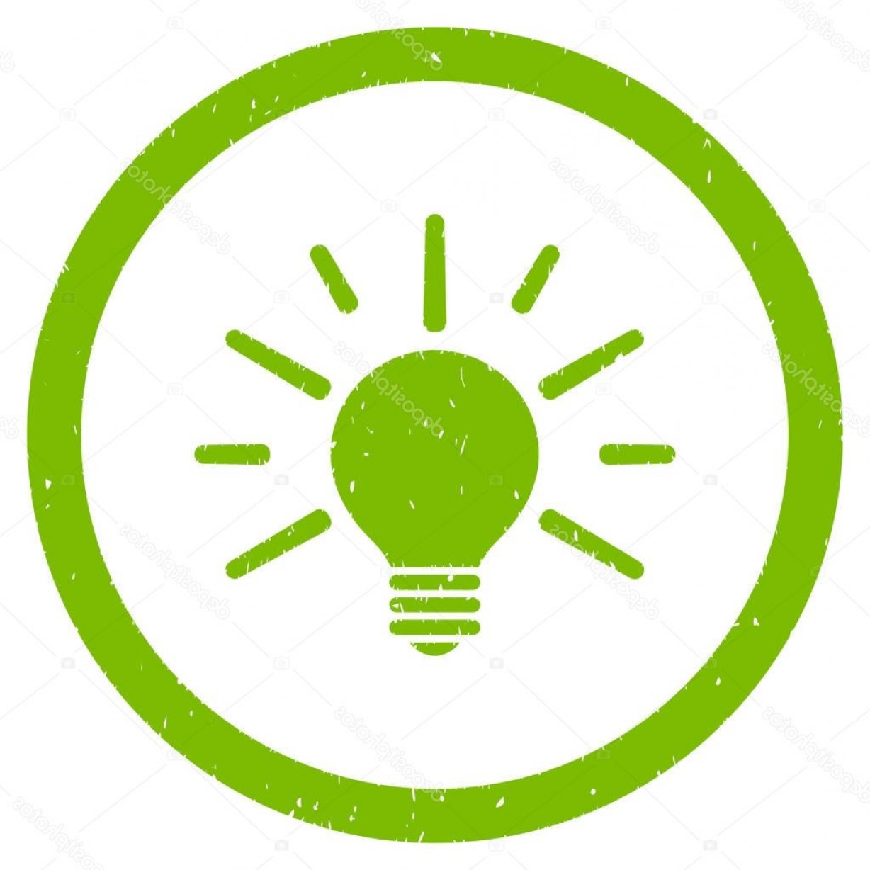 Stock Illustration Light Bulb Icon Rubber Stamp Soidergi 1228x1228 Stock Illustration Light Bulb Icon Rubber Stamp Soidergi
