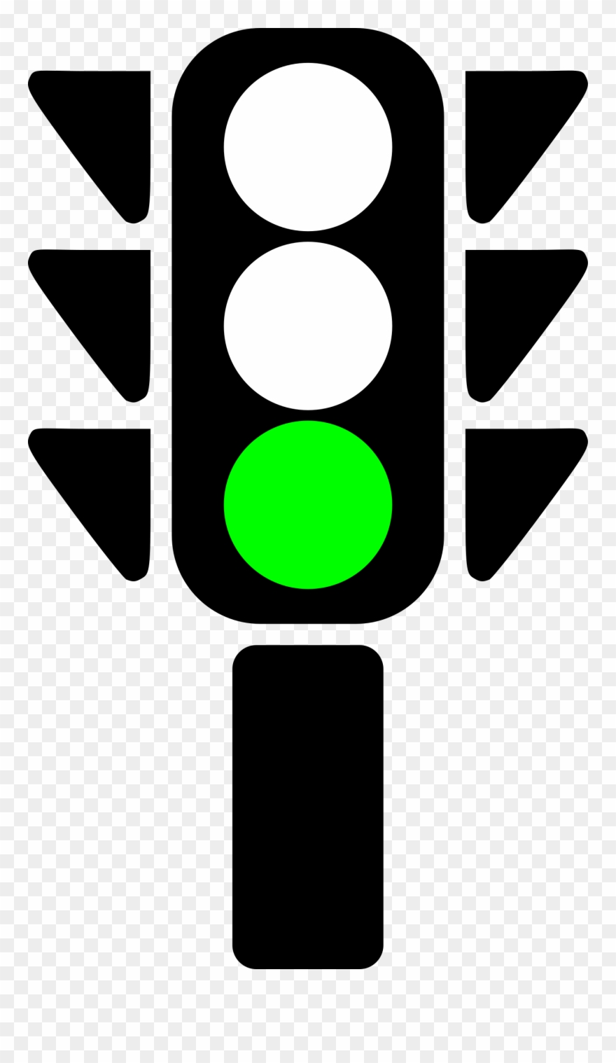 880x1518 Traffic Semaphore Green Light Icons Png Free Png And Clipart