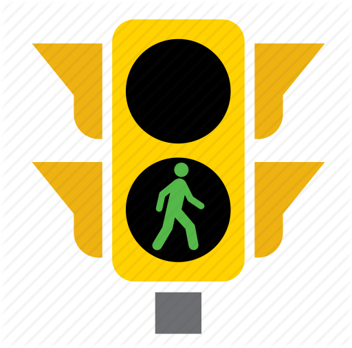 Circulation, Green, Light, Pedestrian, Traffic Icon 512x507 Circulation, Green, Light, Pedestrian, Traffic Icon