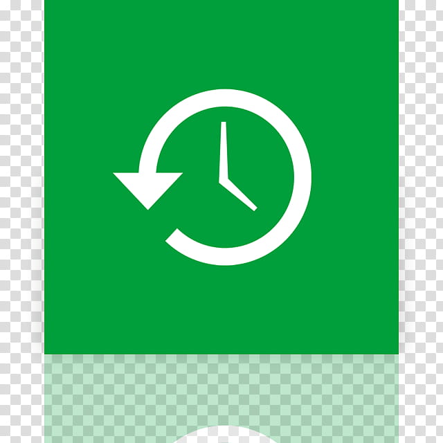 640x640 Metro Ui Icon Set Icons, System Restore Mirror, White And Green