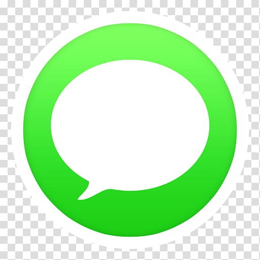 512x512 Round Green And White Message Icon Illustration, Area Symbol Green
