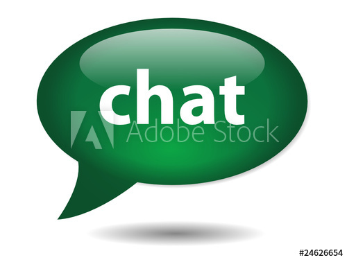 500x375 Chat Speech Bubble Icon