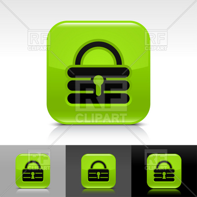 Glossy Green Button With Padlock Icon Vector Image Of Signs 400x400 Glossy Green Button With Padlock Icon Vector Image Of Signs