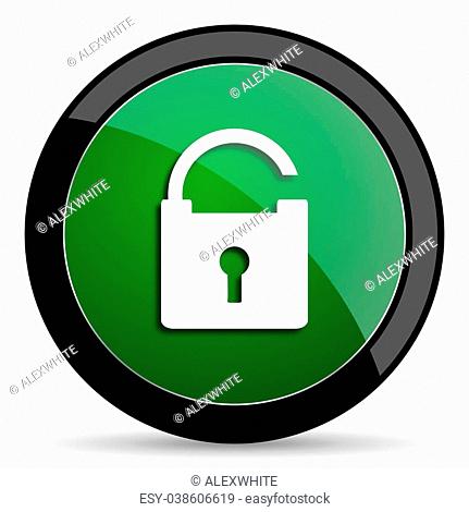 Green Lock Icon Stock Photos And Images Age Fotostock 431x470 Green Lock Icon Stock Photos And Images Age Fotostock