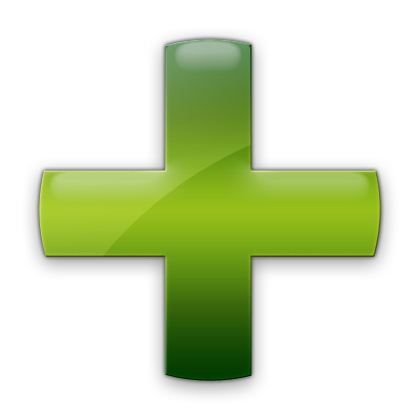 420x420 Green Plus Sign Icon
