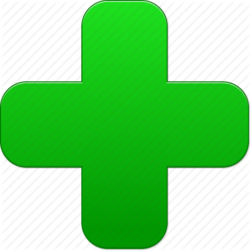 512x512 Add, Green Cross, Health, Hospital, Medical Symbol, New, Plus Icon
