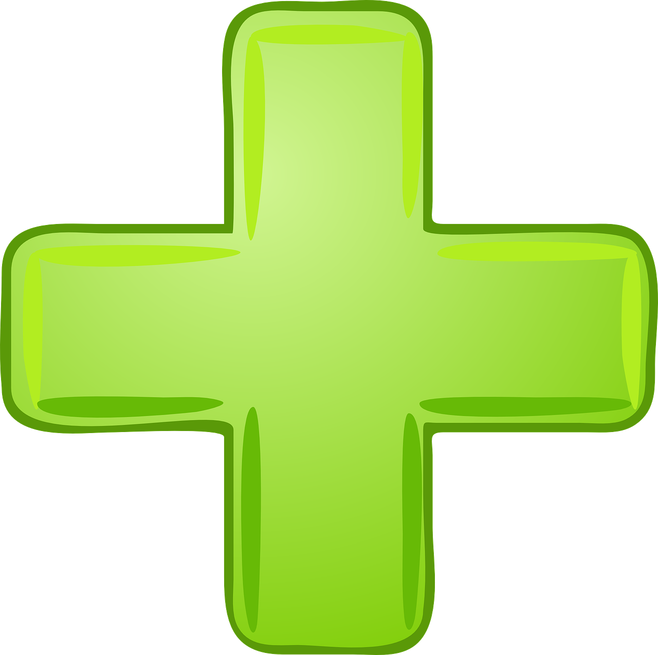 1280x1275 Plus Sign Green Mark Icon Png