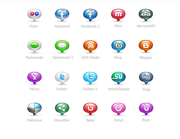 Green Speech Bubble Icon