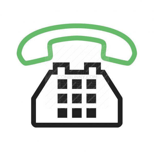 Green Telephone Icon