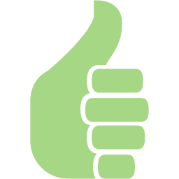 256x256 Guacamole Green Thumbs Up Icon