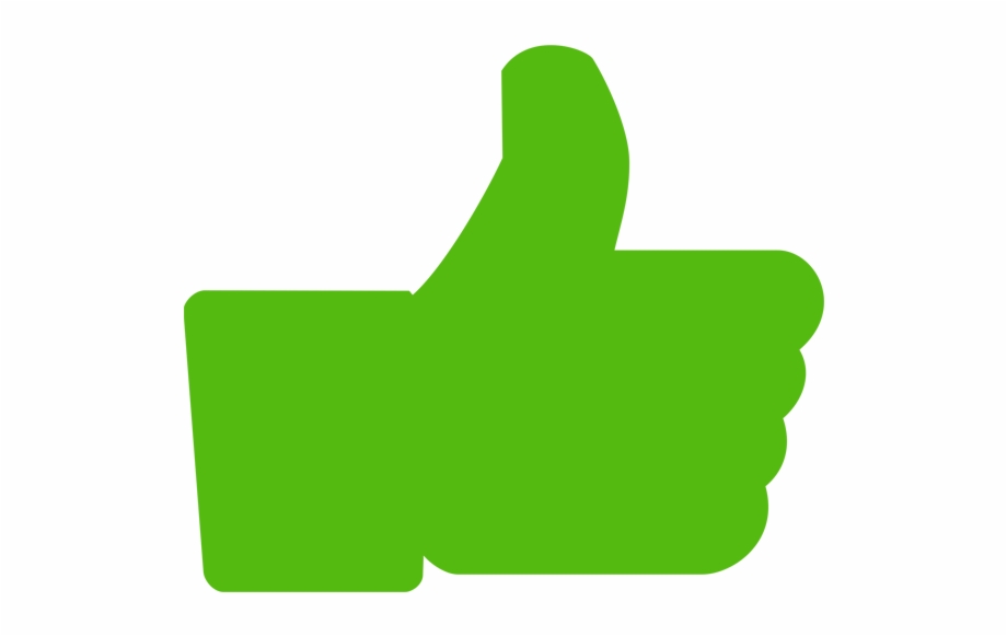 920x581 Green Thumbs Up Png