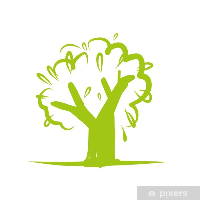 700x700 Green Tree Icon For Your Design Poster