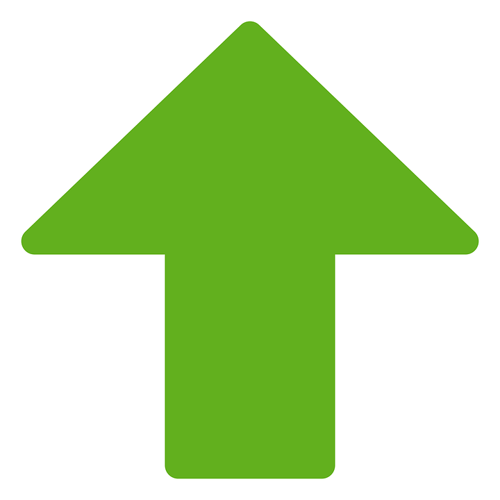 Free Photo Green Up Arrow 720x720 Free Photo Green Up Arrow