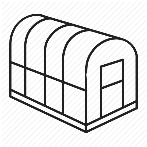 512x512 Farm, Gardening, Greenhouse Icon