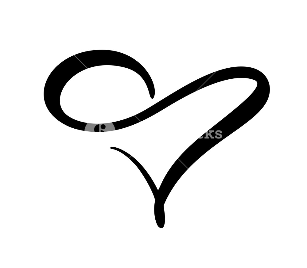 1000x875 Love Heart With Sign Of Infinity Icon For Greeting Card