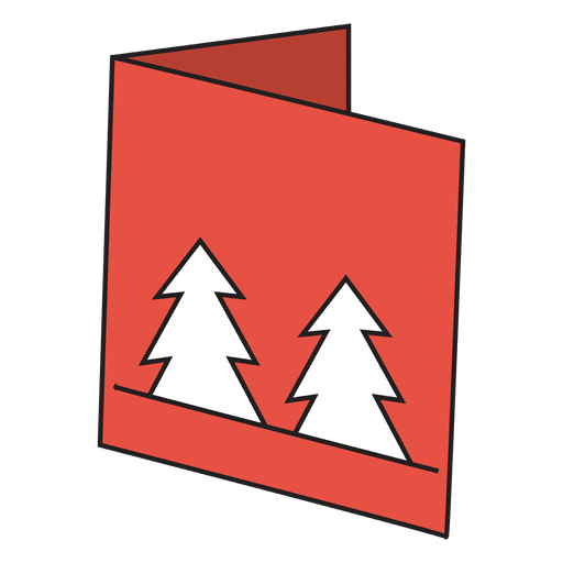 512x512 Winter Greeting Card Cartoon Icon